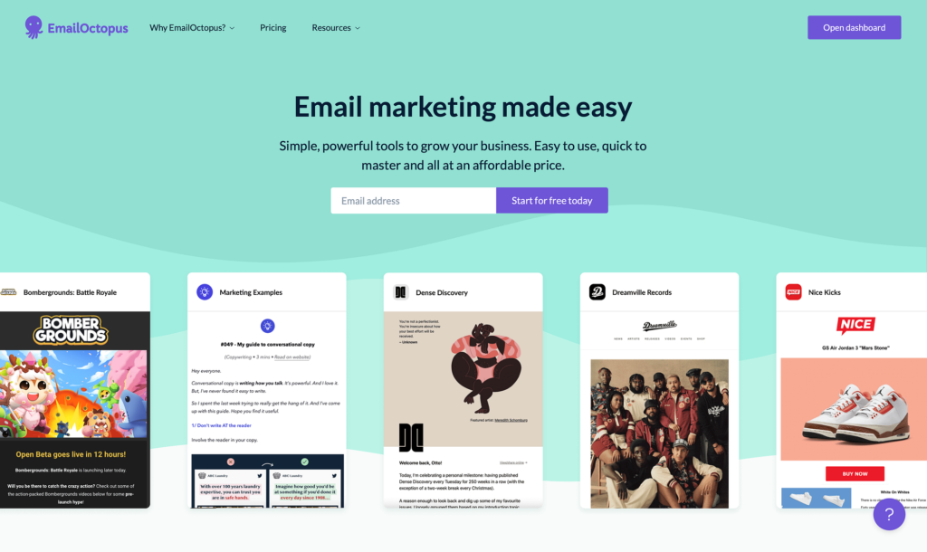 Why Bloggers Like EmailOctopus